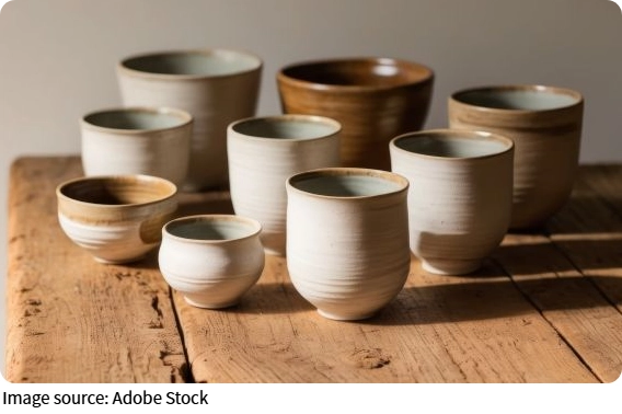 A magia da cerâmica