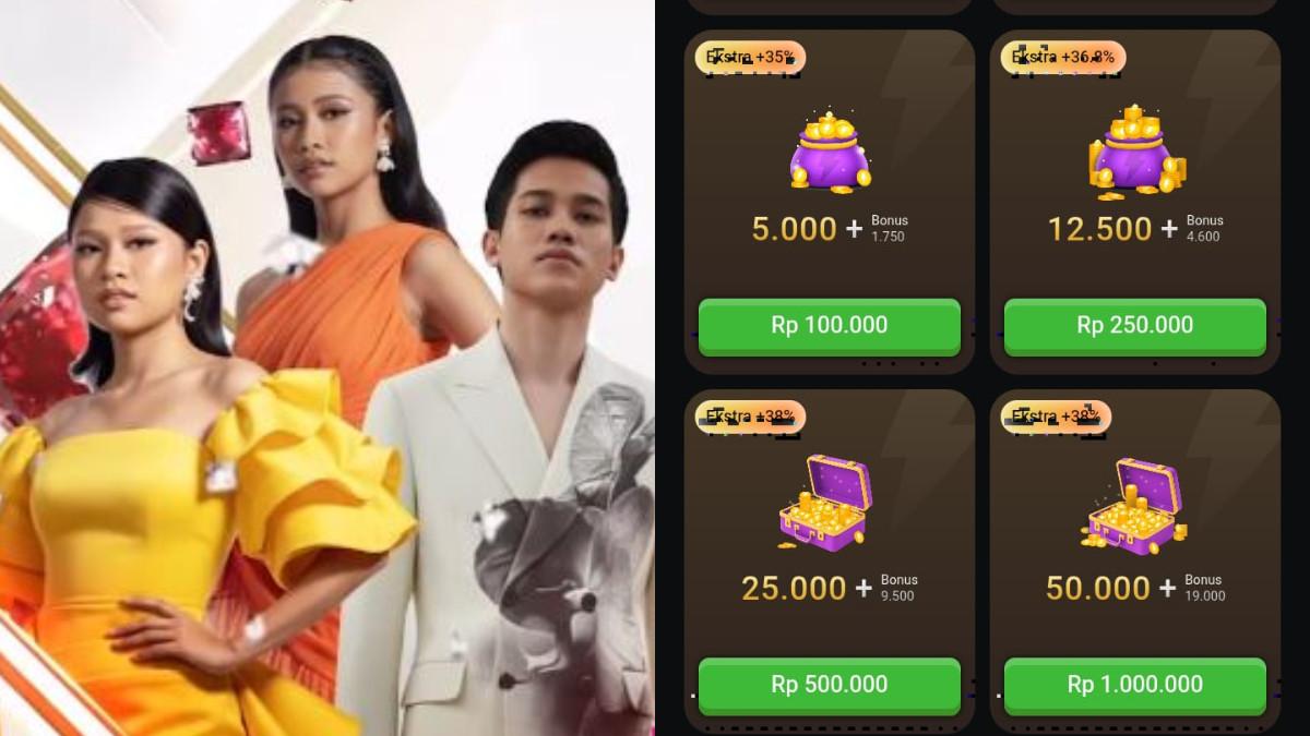 DANGDUT ACADEMY 7 - Berikut ini hitungan estimasi perbandingan harga virtual gift DBoss dan DSultan dengan hadiah yang didapat juara 1,2,3 Dangdut Academy 7.