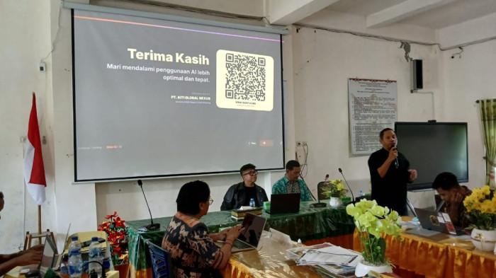 Kolaborasi strategis SMA Negeri 3 Kupang dengan startup AI AITI Global Nexus