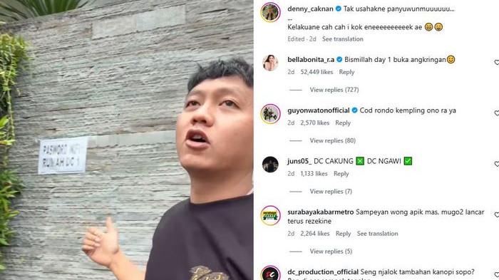 Denny Caknan bermula dari unggahan sebuah akun TikTok bernama @tetestuang.
