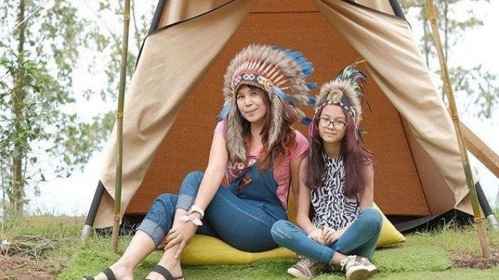 Kemping ala Indian di Kamojang Ecopark, Desa Cisarua, Kecamatan Samarang, Kabupaten Garut.