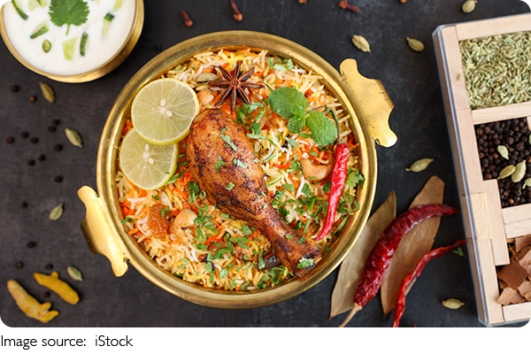 Bí Quyết Nấu Biryani Gà