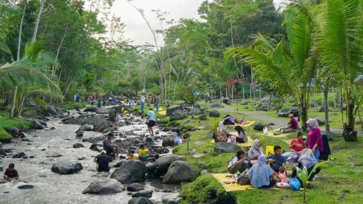 Ledok Sambi, tempat wisata alam di Sleman, Jogja.