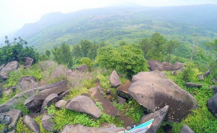 Bukit Goa Lawa di Tegal, Jawa Tengah.