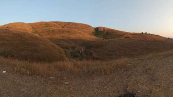 Raita Hills in winter