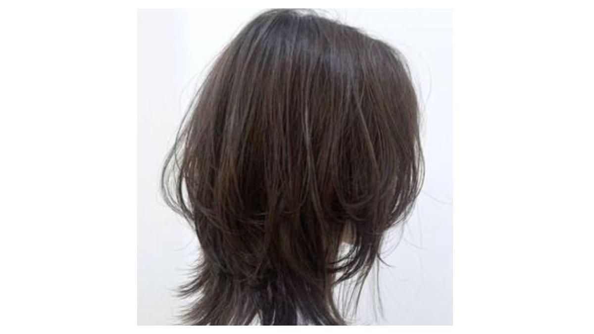 Ilustrasi tren rambut 2026 wolf cut hairstyle