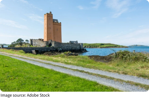 Keindahan Kilcoe Castle