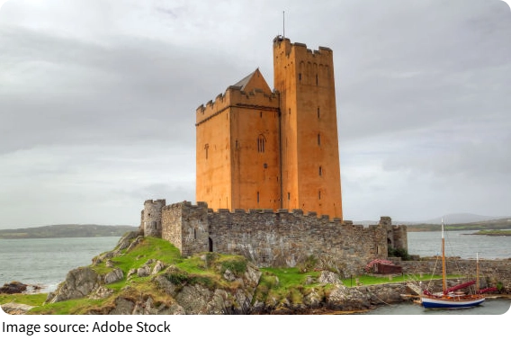 Keindahan Kilcoe Castle