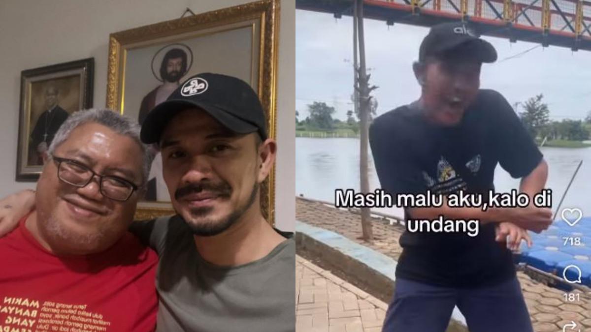 POSTINGAN TERBARU ROBY - Postingan terbaru Roby, minta wejangan dan upload video Caisar joget.