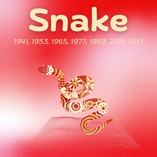 snake chinese zodiac signs luck prosperity January 15 2026