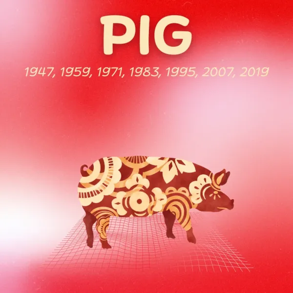 pig chinese zodiac signs luck prosperity January 15 2026