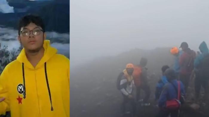 PENEMUAN SYAFIQ ALI - Momen detik-detik penemuan pendaki Syafiq Ridhan Ali Razan (18), siswa kelas 12 SMAN 5 Kota Magelang, yang hilang selama 17 hari di Gunung Slamet. Ia ditemukan relawan di jurang berbatu kawasan Pos 9 Watu Langgar, jalur Gunung Malang, Pemalang, Jawa Tengah, Rabu (14/1/2026).