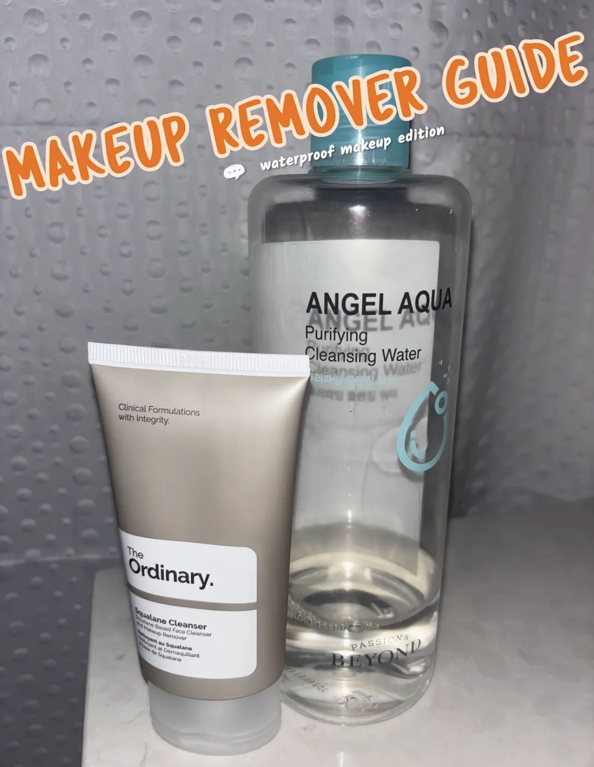 Снятие макияжа