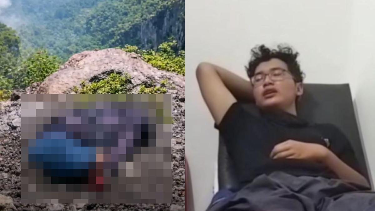 PENDAKI GUNUNG SLAMET - Himawan yang diketahui mendaki bersama Syafiq memberikan keterangan yang dinilai tidak konsisten, Himawan dikabarkan sudah dibawa ke kantor polisi.