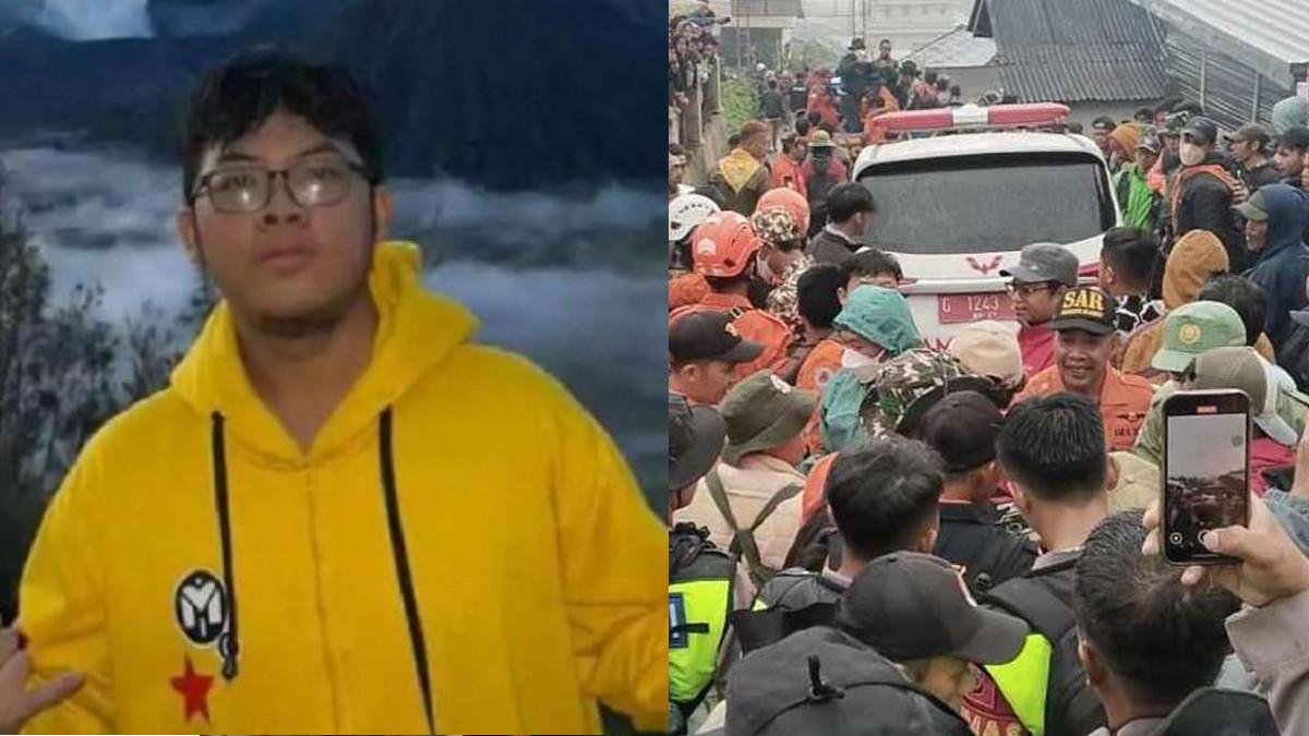 TRAGEDI SYAFIQ ALI - Jenazah pendaki gunung Slamet Syafiq Ali tiba di pintu masuk jakur pendakian gunung Malang, Desa Serang, Kecamatan Karangreja, Purbalingga