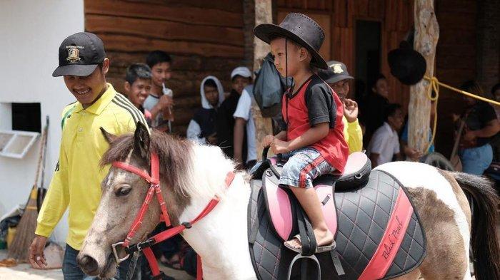 Sukasikuda Stable yang berada di Desa Mojorejo, Kecamatan Bendosari, Sukoharjo, Jateng, Mingu (8/3/2020).