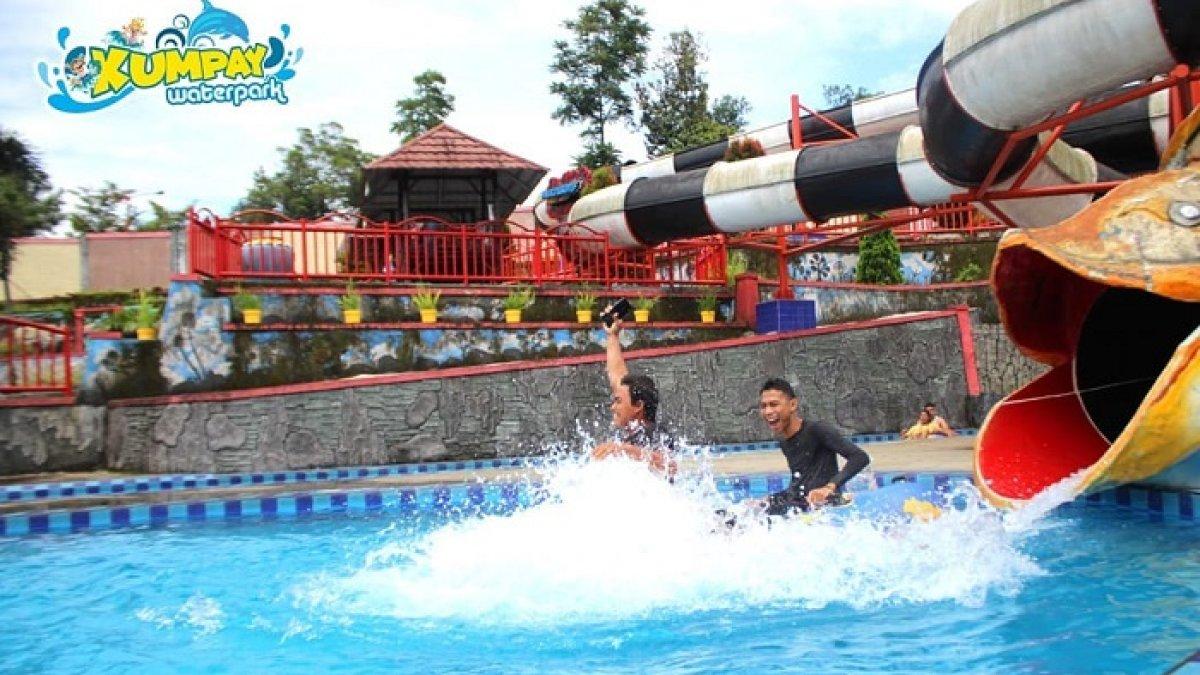 Kumpay Waterpark, satu tempat wisata di Subang buat liburan akhir pekan.
