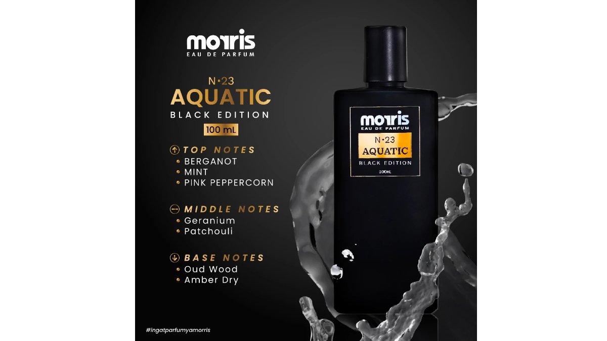 Morris Eau De Parfum Black Edition Aquatic