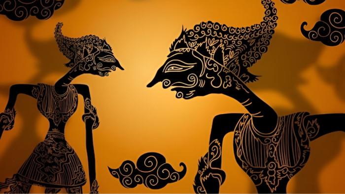 WAYANG- Ilustrasi tokoh wayang dalam kesenian Jawa.