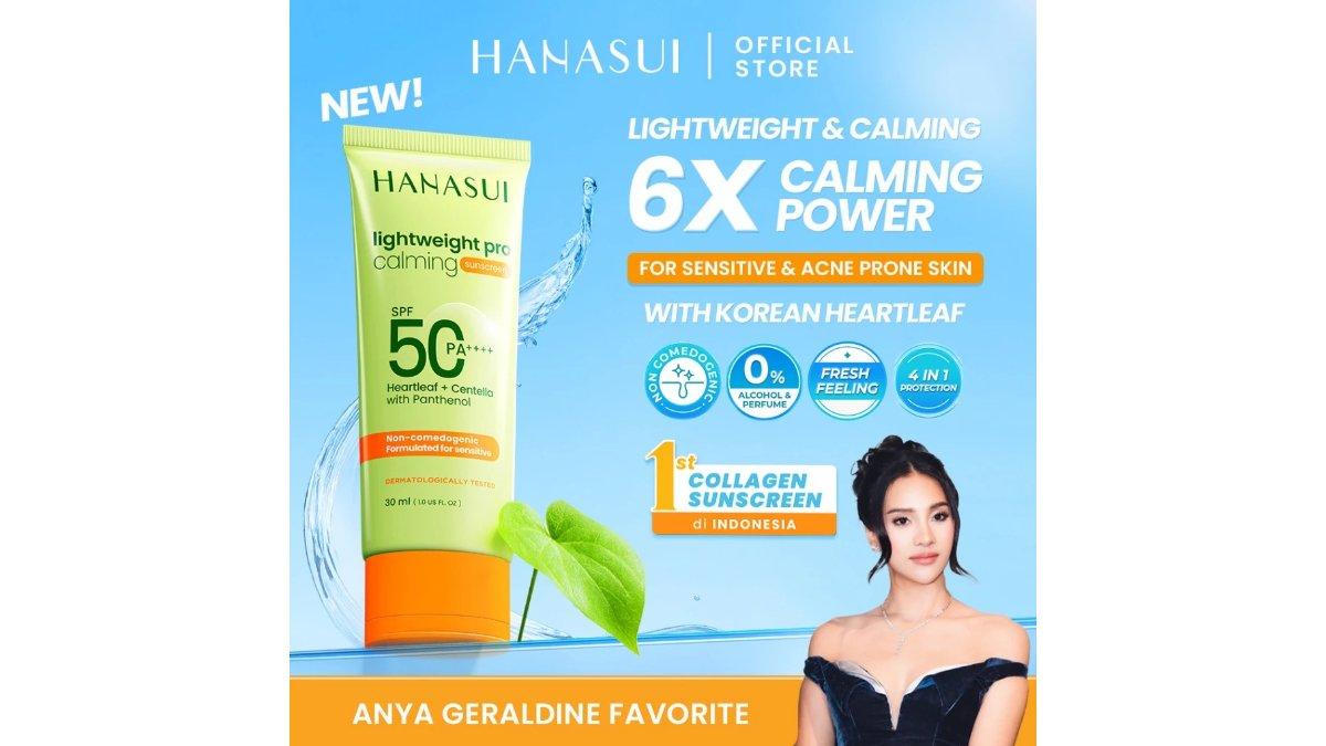 Hanasui Lightweight Pro Calming Sunscreen SPF 50