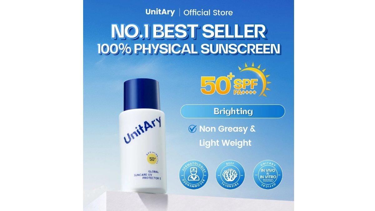 UNITARY Global GlowingSuncare Sunscreen UV Protector SPF 50ml 50+ PA++++