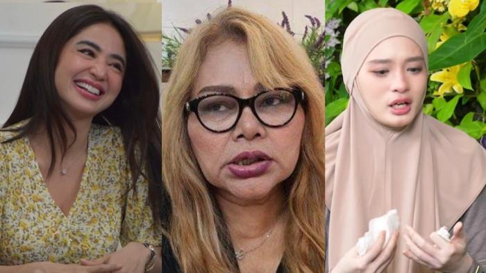 SOSOK MENANTU IDAMAN - Kolase Dewi Perssik, Eva Manurung dan Inara Rusli dicapture Minggu (11/1/2026).