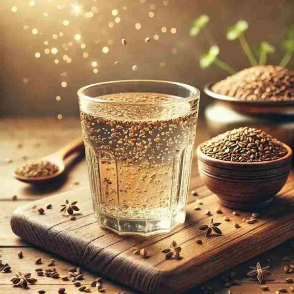 Nighttime Ajwain Water