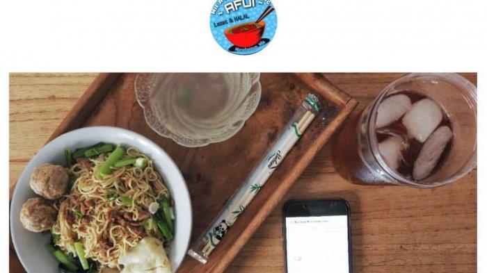 Paket Komplit dari Mie Ayam Afui Khas Palembang