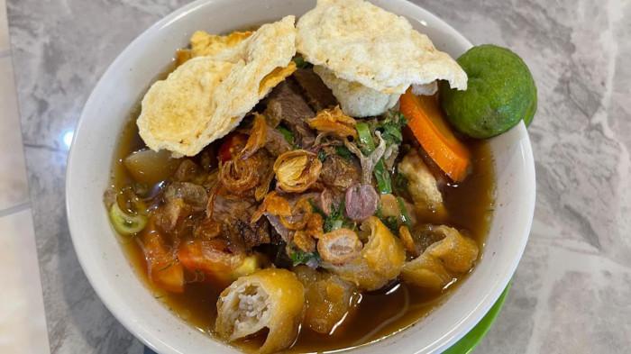 porsi soto mie pak kadir bogor malang