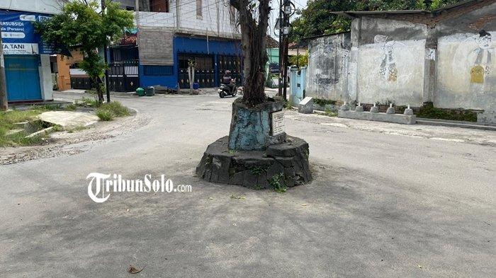 LOKASI KEJADIAN - Lokasi diduga percobaan penculikan di Jalan Kresno, Desa Manang, kecamatan Grogol, Kabupaten Sukoharjo, Jawa Tengah, pada Minggu (25/1/2026). Saksi menyebut korban yang diduga hendak diculik merupakan anak sekolah.