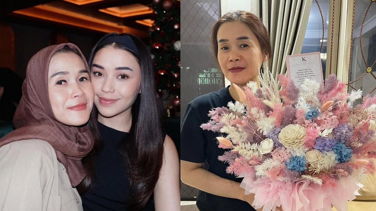 LULA LAHFAH MENINGGAL - Kolase potret Tatu Yulyanah ibu kandung Lula Lahfah