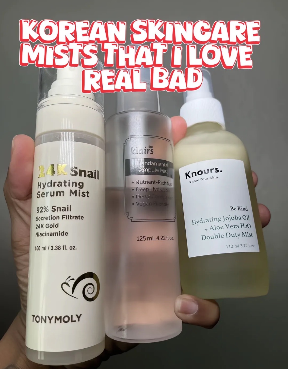 K-Beauty Mist Love!