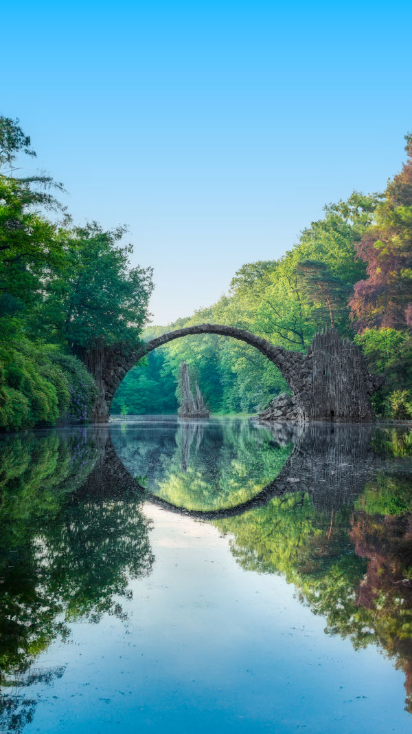 Rakotzbrücke Arch Bridge