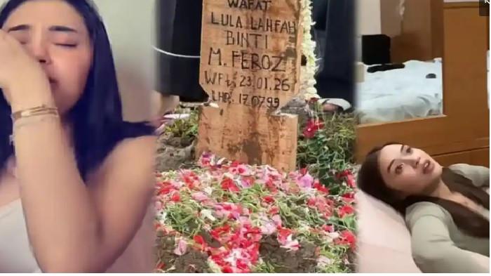 SEBELUM LULA MENINGGAL - Asisten rumah tangga (ART) sempat mendengar influencer Lula Lahfah mengerang kesakitan di kamar apartemen, Jakarta Selatan, Jumat (23/1/2026) pukul 02.00 WIB.