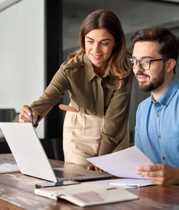 boss and employee maintaining professional relationship because the most dangerous person boss like