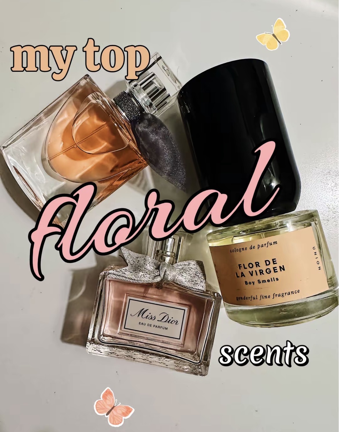 Trois fleurs, trois moi