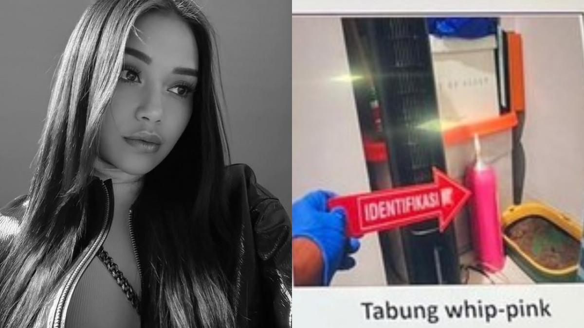 KEMATIAN ARTIS - Keberadaan tabung pink di TKP kematian Lula Lahfah diungkap kepolisian.