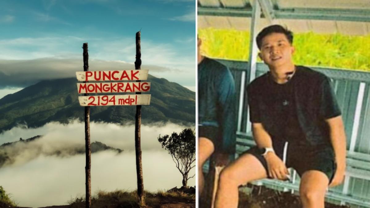 PENDAKI MONGKRANG HILANG - Pendaki Yasid Ahmad Firdaus hilang di Bukit Mongkrang, Minggu (18/1/2026).