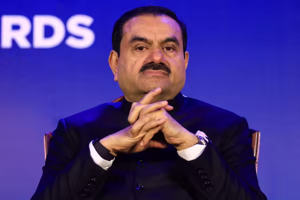 Indian billionaire Adani attends 51st Gems and Jewellery Awards in Jaipur