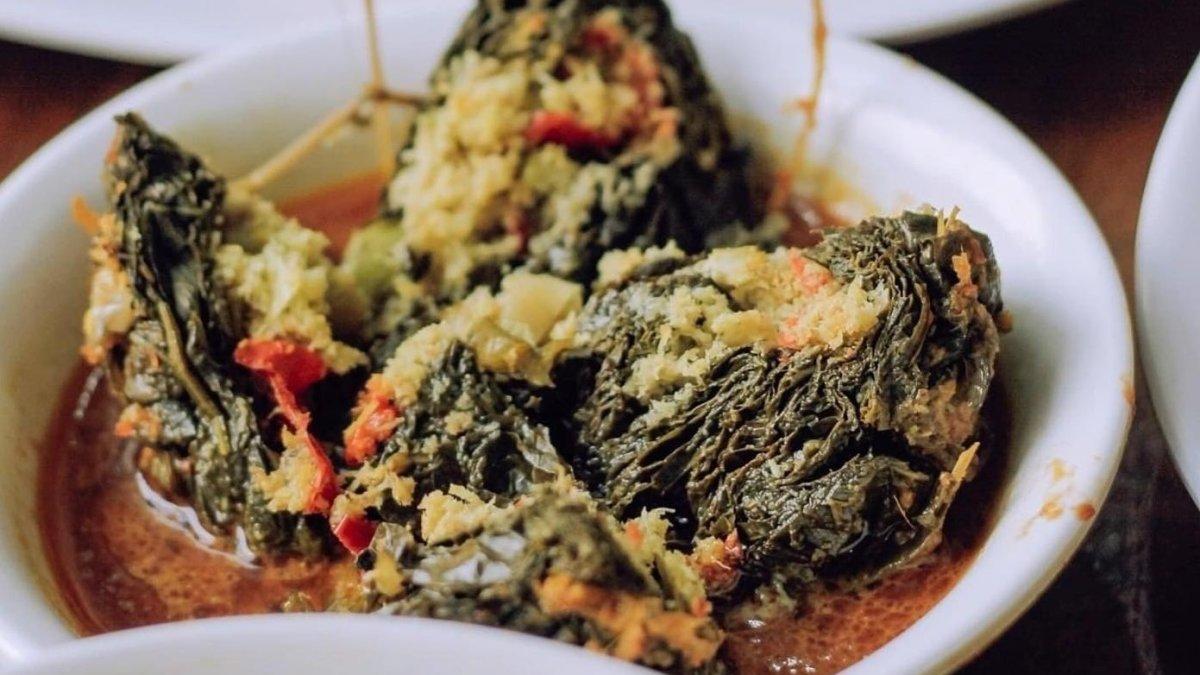 Satu menu di Warung Nasi Ampera, Bandung, Jawa Barat.