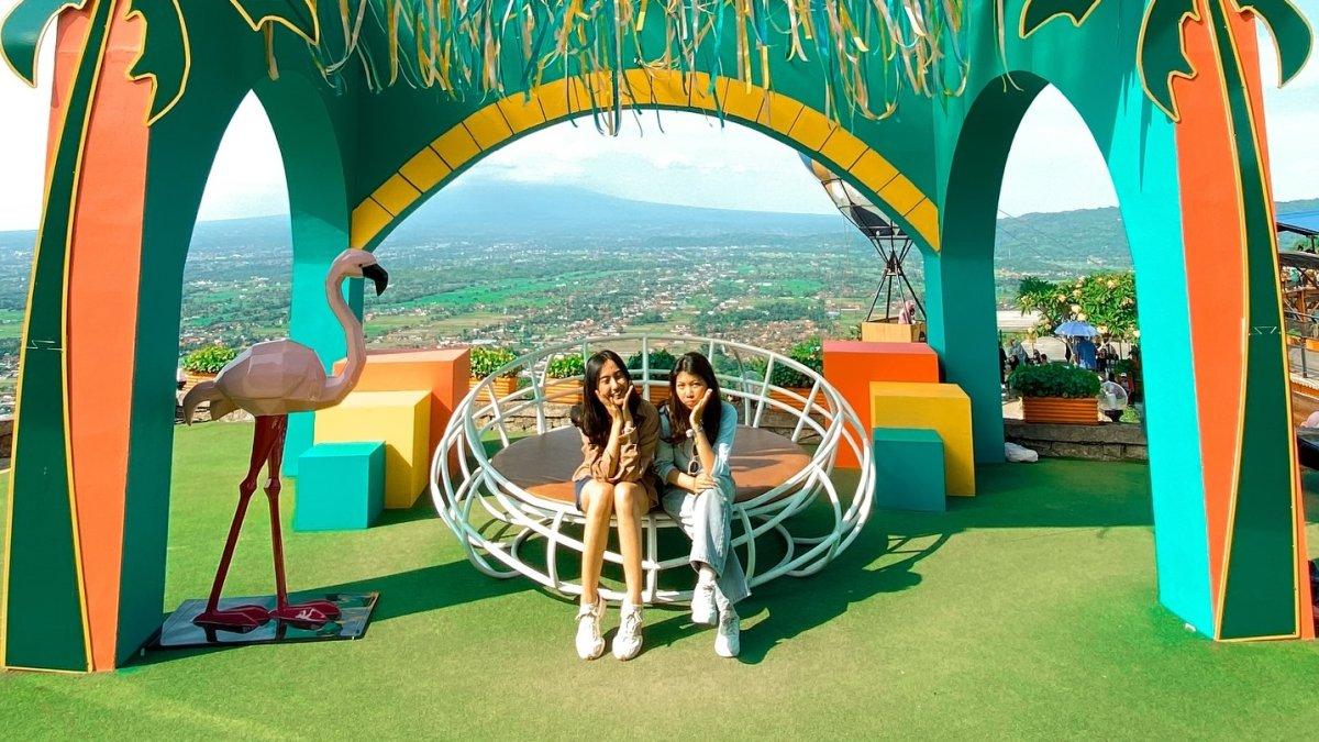 HeHa Sky View, tempat wisata populer di Jogja yang bisa dikunjungi saat liburan akhir pekan.