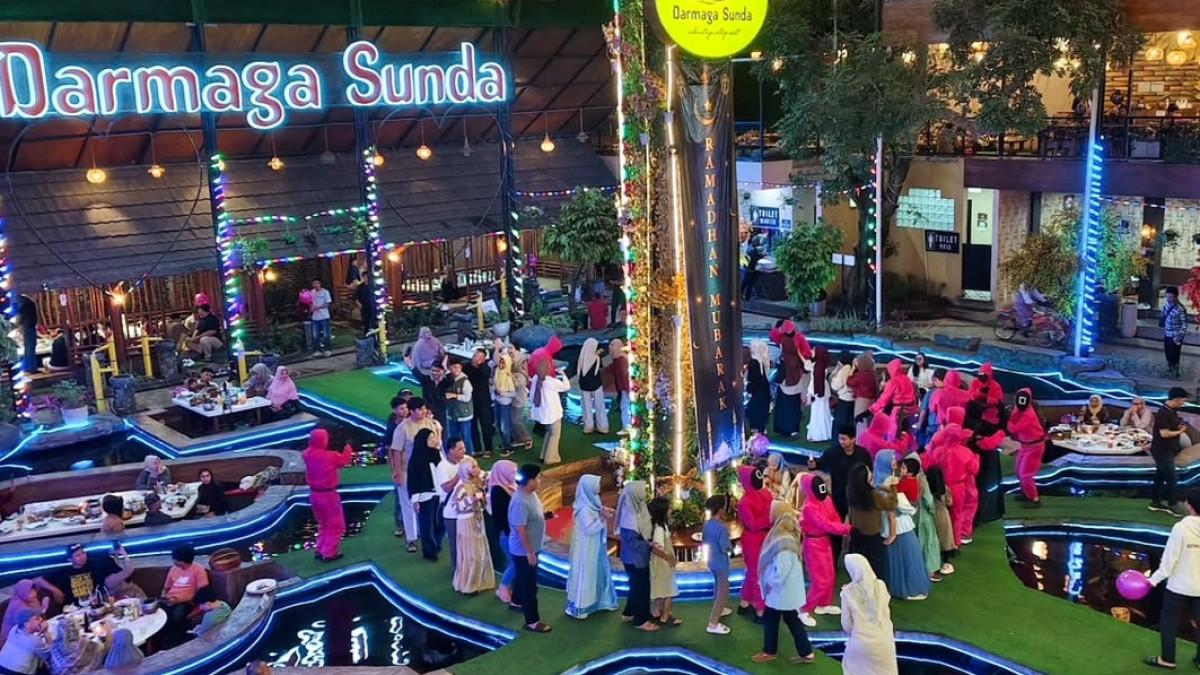 Darmaga Sunda Lembang, satu tempat makan siang di Lembang Bandung Barat dengan pemandangan bagus.