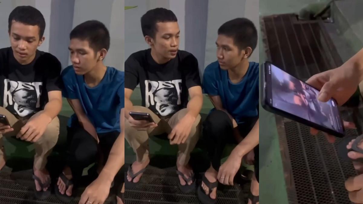 MALING MINTA KEADILAN - Kolase potret dua maling di Medan yang minta keadilan setelah mengaku dianiaya korbannya
