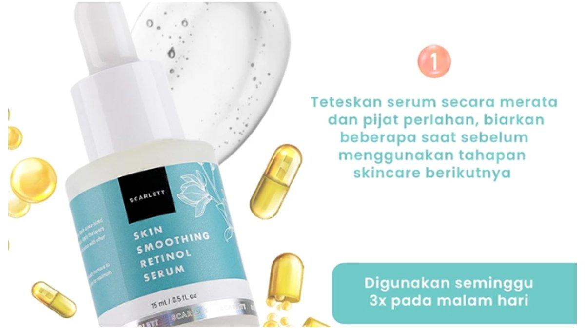 Scarlett Whitening Skin Smoothing Retinol Serum