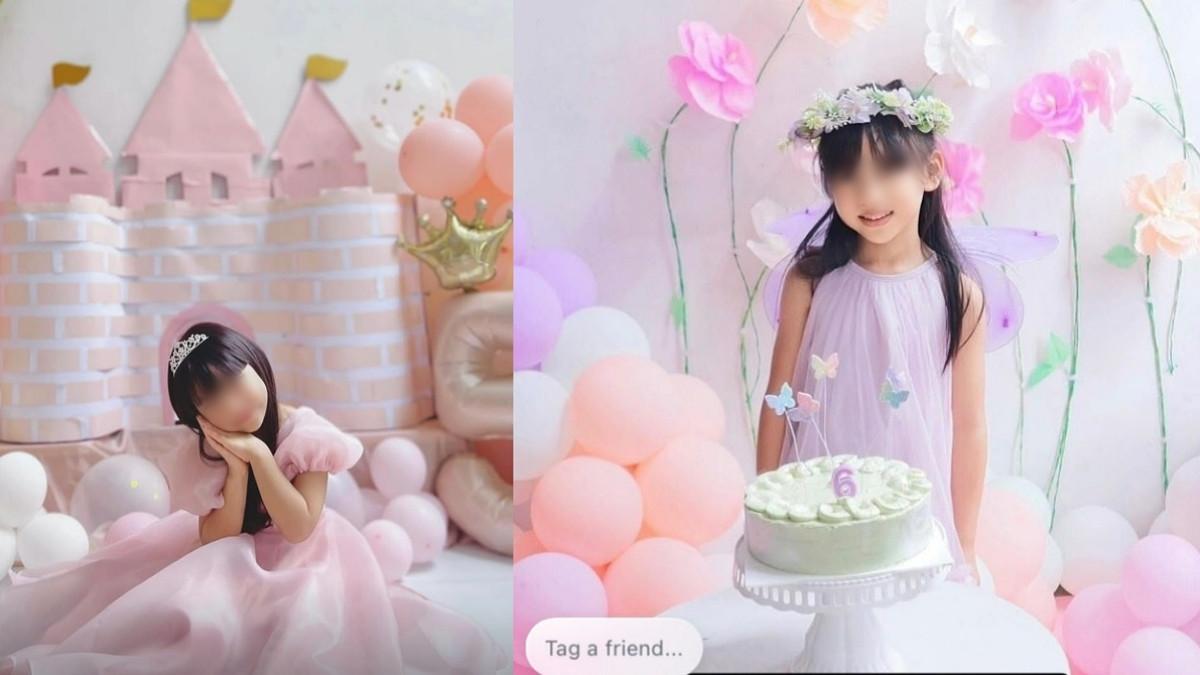 KORBAN KECELAKAAN SINGAPURA - Kolase potret Sheyna Lashira, gadis enam tahun meninggal dunia jadi korban kecelakaan di Singapura