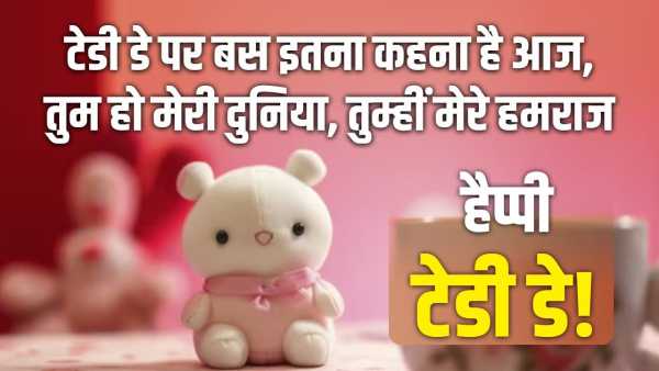 Happy Teddy Day Wishes And Quotes In Hindi