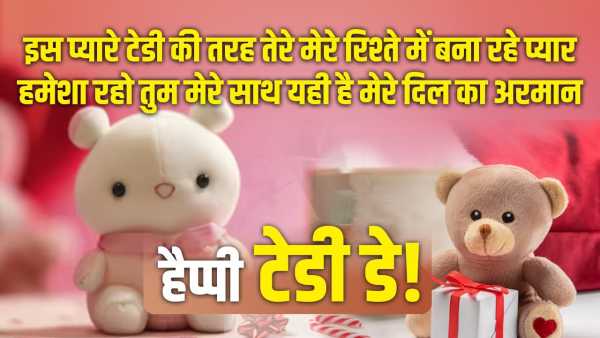 Teddy Day Wishes And Quotes In Hindi