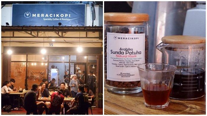 REKOMENDASI KAFE BALIKPAPAN - Tangkapan layar dari akun Instagram @meracikopi pada Rabu (18/6/2025). Kafe yang telah buka sejak 2017 ini punya tempat yang cukup luas dan sajian kopi yang patut dicoba!  (Instagram/@meracikopi)