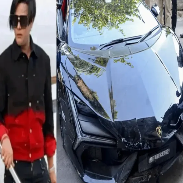 kanpur luxury car crash arrest