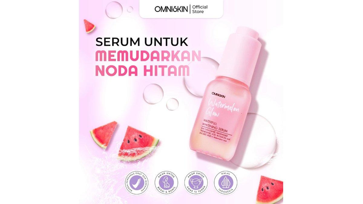 OMNISKIN Watermelon Glow Waterfull Whitening Serum